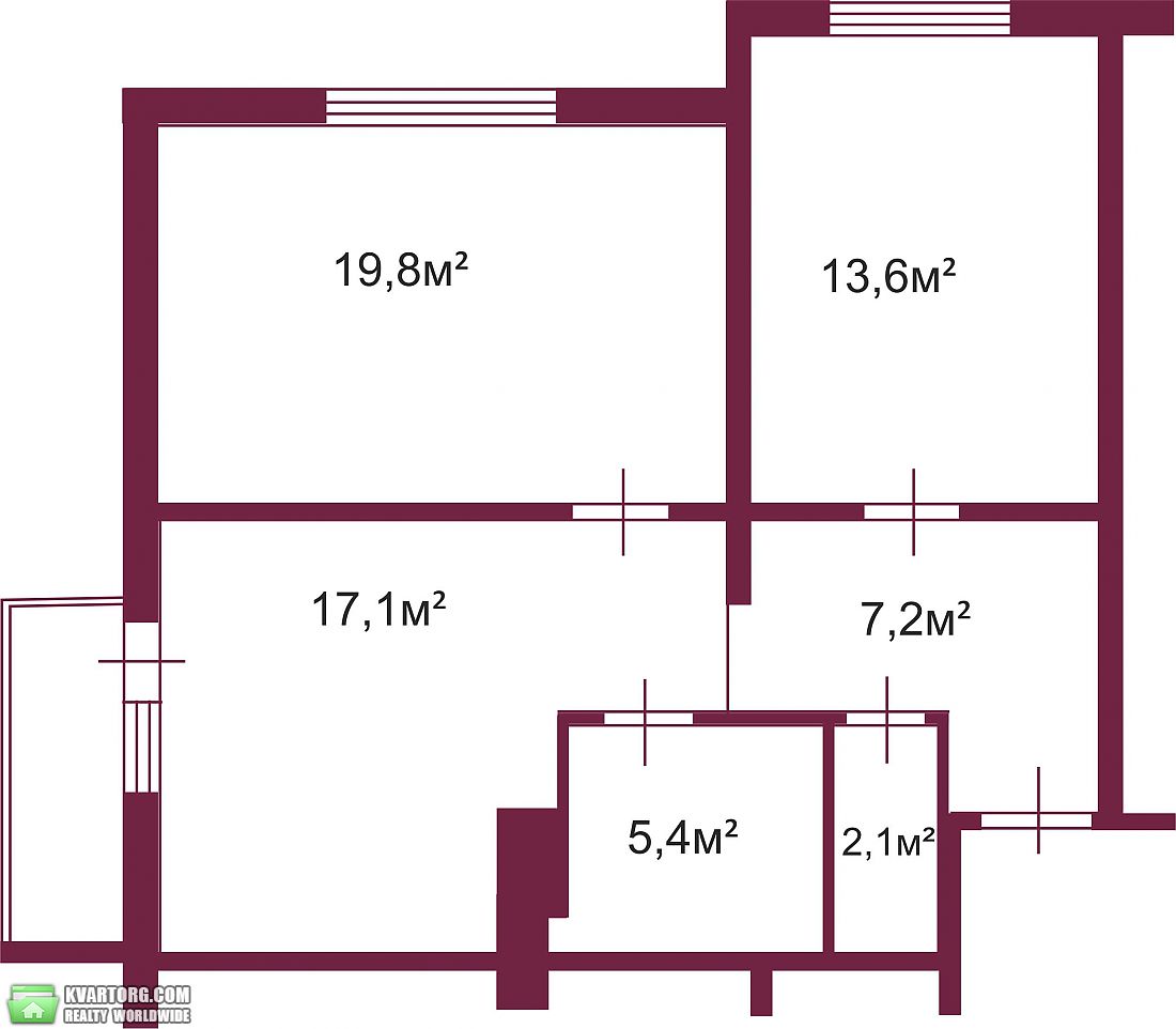 Sell 2-room apartment. Одесса, Сахарова — photo 9