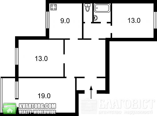 Sell 3-room apartment. Киев, Ревуцкого — photo 2