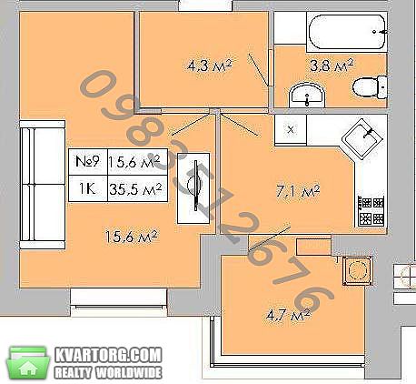 Sell 1-room apartment. Киев, Садовая — photo 10