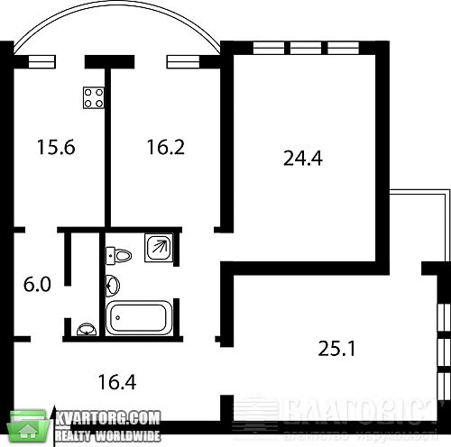 Sell 3-room apartment. Киев, Героев Сталинграда пр — photo 10