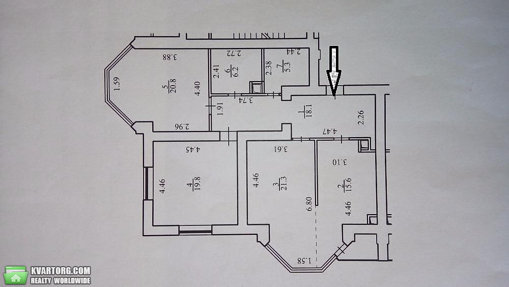 Sell 3-room apartment. Киев,  Волынская — photo 6