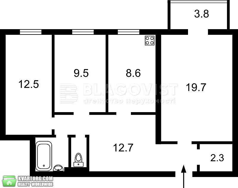 Sell 3-room apartment. Киев,  Петлюры — photo 2