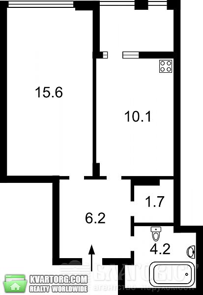 Sell 1-room apartment. Киев, регенераторная — photo 9