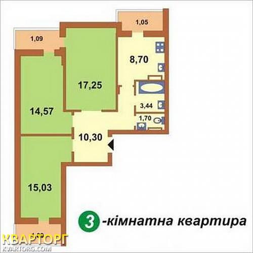 Sell 3-room apartment. Киев, Драгоманоа — photo 2