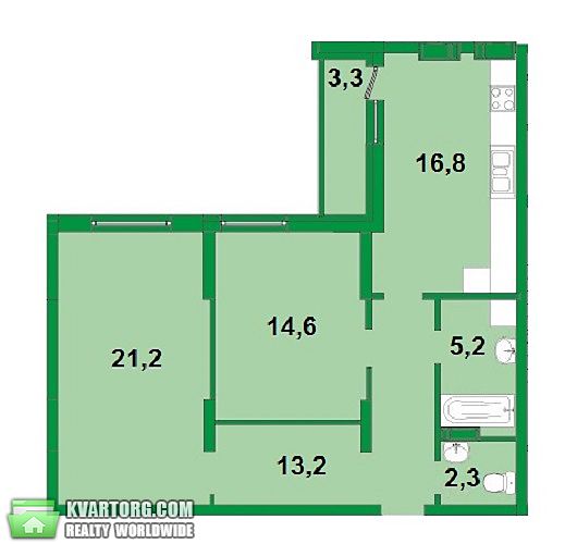 Sell 2-room apartment. Киев,  Вильямса — photo 4