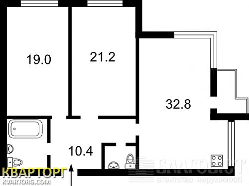 Sell 2-room apartment. Киев,  Белорусская — photo 3