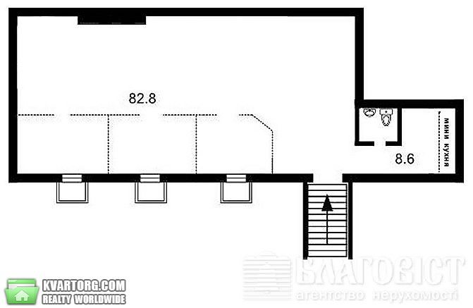 Sell office. Киев,  Чигорина — photo 1