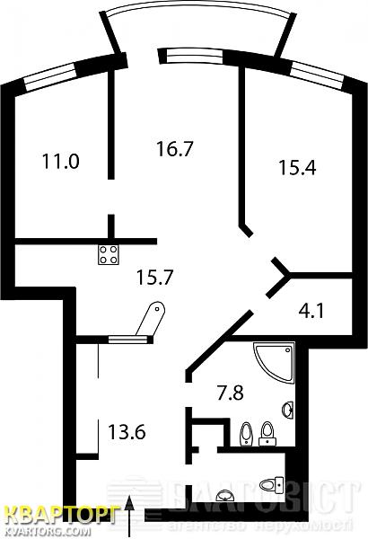 Sell 3-room apartment. Киев,  Старонаводницкая — photo 4
