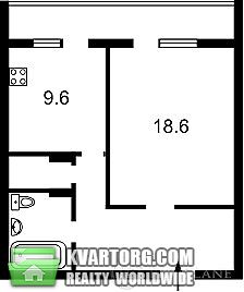 Sell 1-room apartment. Киев,  Вильямса — photo 2