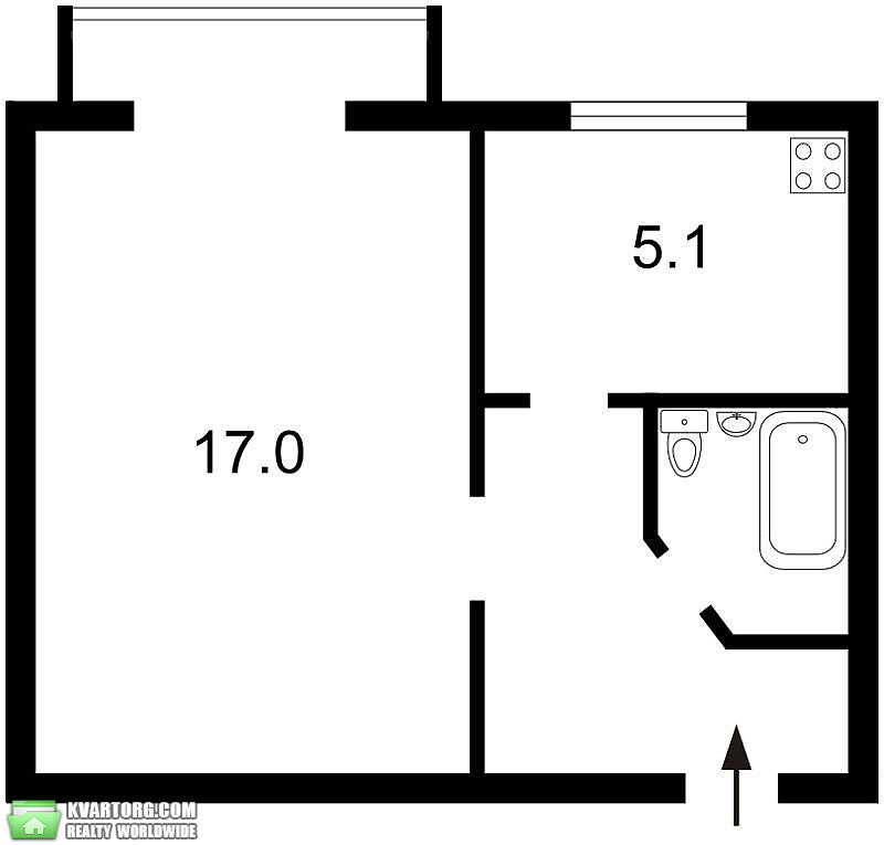 Sell 1-room apartment. Киев,  Жилянская — photo 2