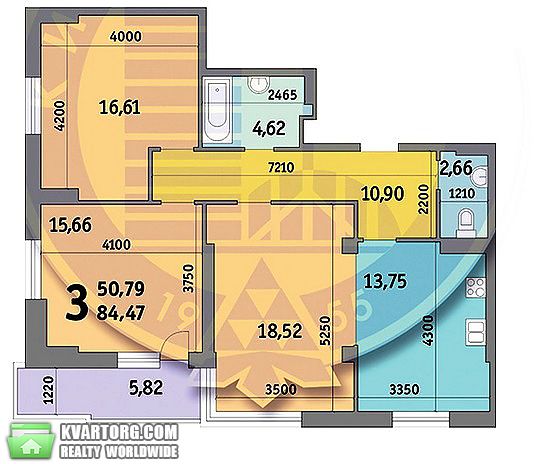 Sell 3-room apartment. Киев,  Просвещения — photo 3