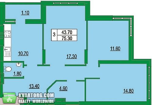 Sell 3-room apartment. Киев, Академика Вильямса — photo 2