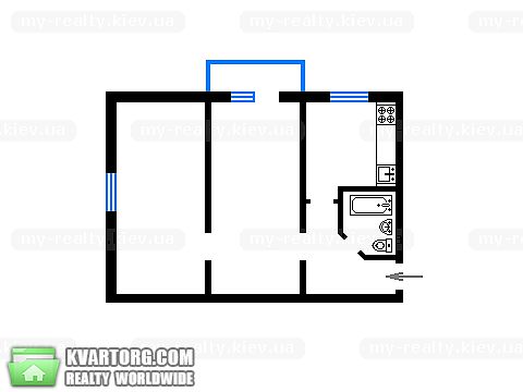Sell 2-room apartment. Киев, Сергиенко — photo 2