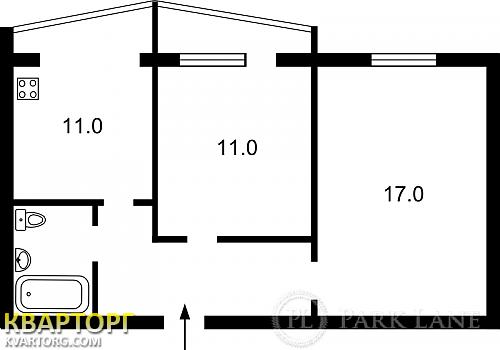 Sell 2-room apartment. Киев,  Героев Сталинграда пр — photo 2