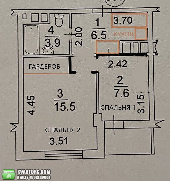 Sell 2-room apartment. Киев,  Богатырская — photo 9