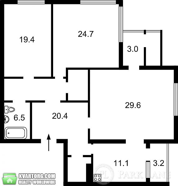 Sell 4-room apartment. Киев, Григоренко пр — photo 6