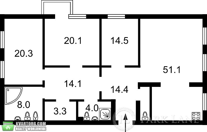 Sell 3-room apartment. Киев,  Павловская — photo 6