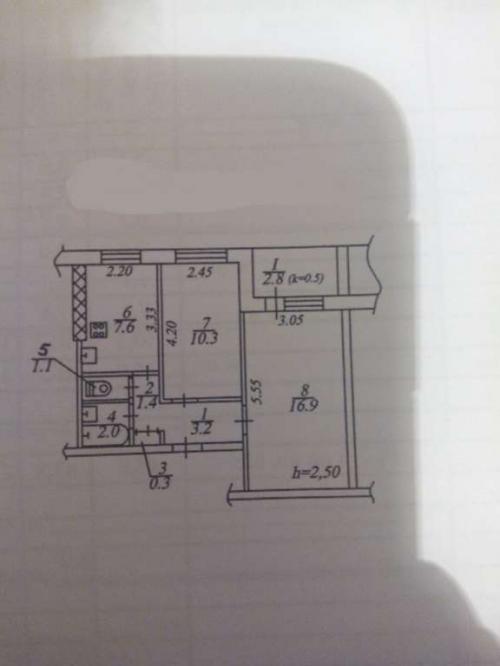Sell 2-room apartment. Днепропетровск, пр Правды — photo 4