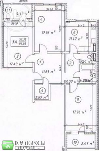 Sell 3-room apartment. Киев, Здолбуновская — photo 3