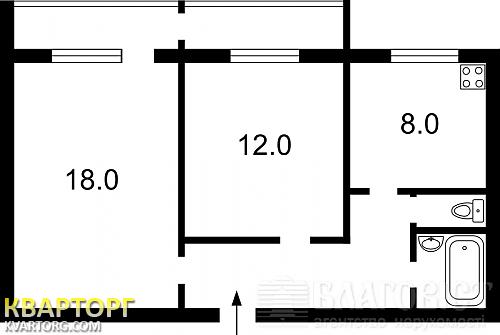 Sell 2-room apartment. Киев,  Маяковского — photo 7