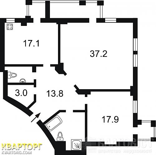Sell 2-room apartment. Киев,  Дружбы Народов бул — photo 3