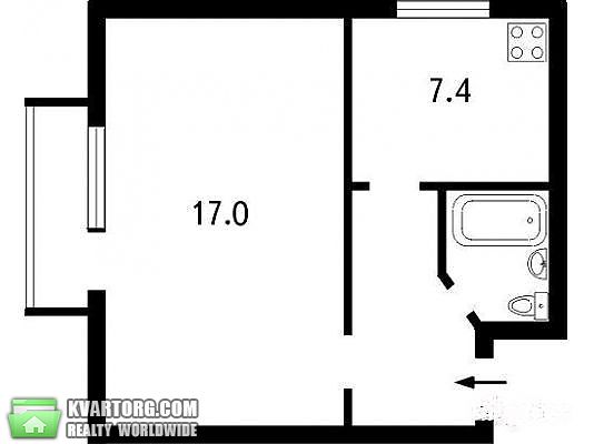 Rent out 1-room apartment. Киев,  Гайдай — photo 3