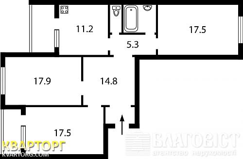 Sell 3-room apartment. Киев, Пчелки — photo 10