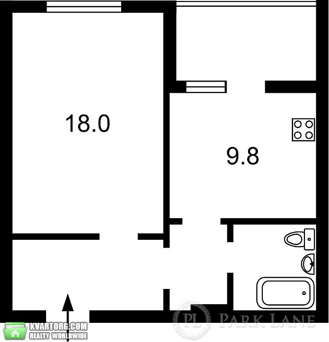 Sell 1-room apartment. Киев,  Урловская — photo 10