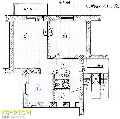 Rent out office. Киев,  Мельникова — photo 1