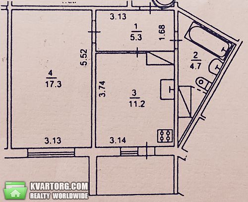 Sell 1-room apartment. Киев, Чавдар — photo 5