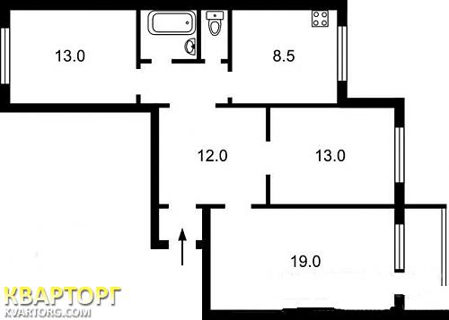 Sell 3-room apartment. Киев, Ревуцкого — photo 1