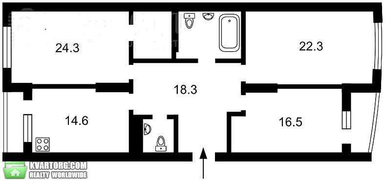 Sell 3-room apartment. Киев,  Трутенко — photo 5