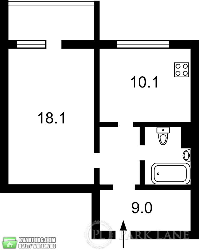 Sell 1-room apartment. Киев,  Драгоманова — photo 10