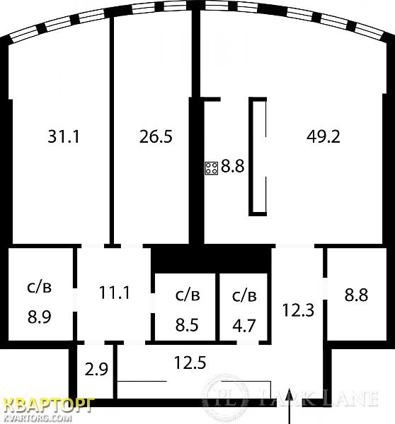 Sell 3-room apartment. Киев, Кловский спуск — photo 3