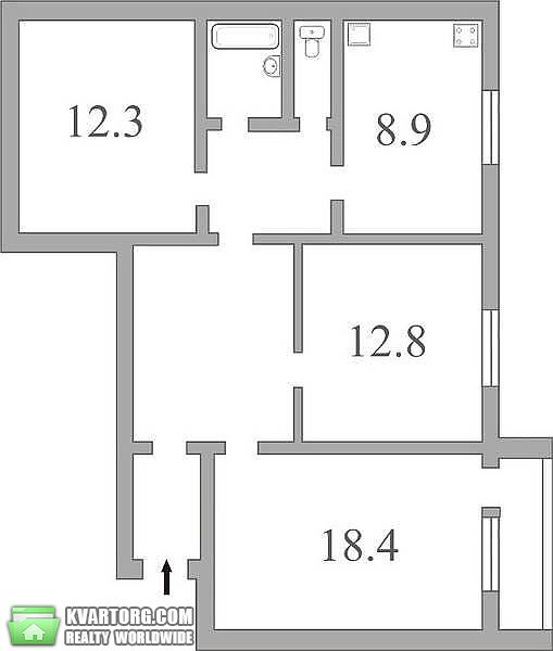 Sell 3-room apartment. Киев, Срибнокильская — photo 4