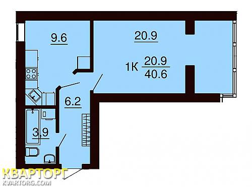 Sell 1-room apartment. Киев, Львовская — photo 1