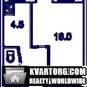 Sell 1-room apartment. Киев,  Лесной пр — photo 1