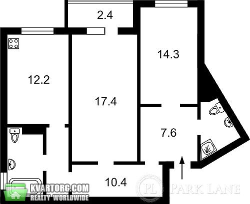 Sell 2-room apartment. Киев,  Урловская — photo 3