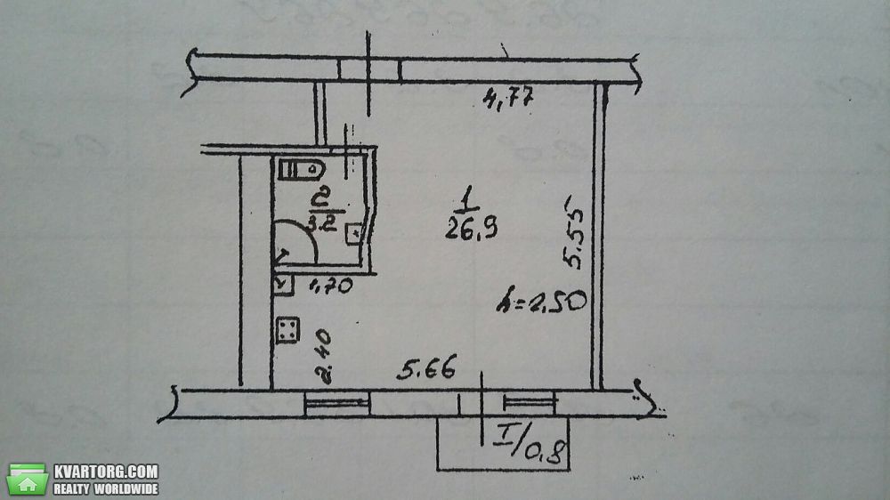 Sell 1-room apartment. Днепропетровск,  Правды пр — photo 7