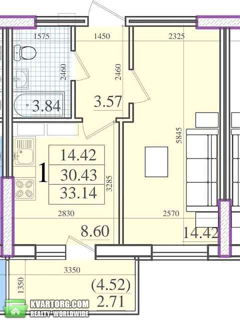 Sell 1-room apartment. Одесса, Жемчужная — photo 8