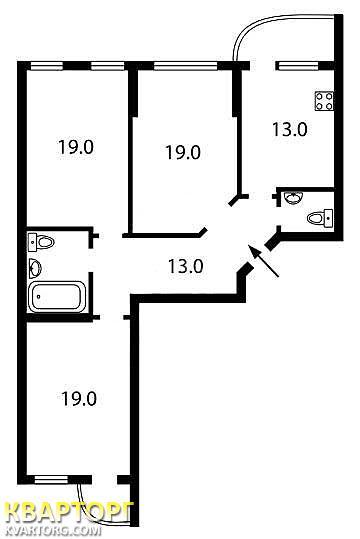 Sell 3-room apartment. Киев,  Краснозвездный пр — photo 2