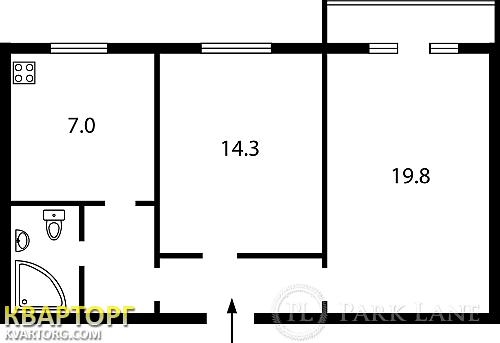 Sell 2-room apartment. Киев,  Филатова — photo 2