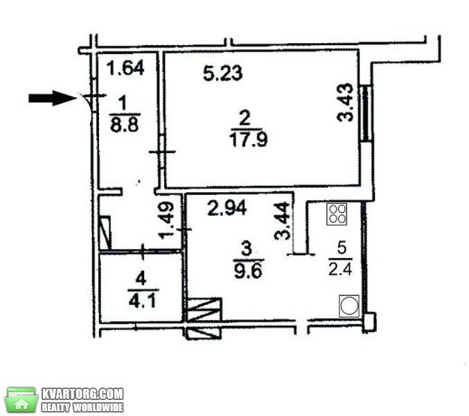 Sell 1-room apartment. Киев,  Олевская — photo 7