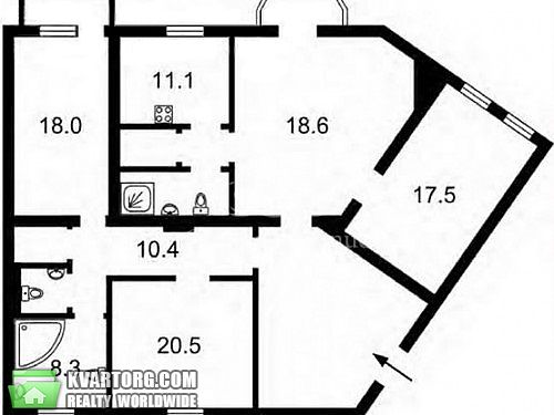 Sell 4-room apartment. Киев, Грушевского Михаила — photo 7