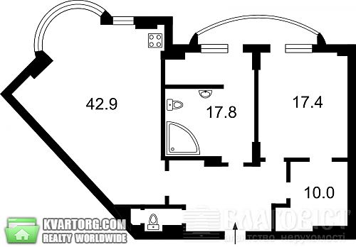 Sell 2-room apartment. Киев, Старонаводницкая — photo 2
