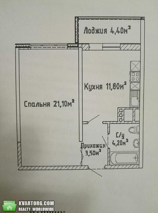 Sell 1-room apartment. Одесса, Среднефонтанская — photo 2