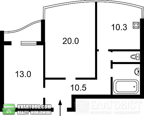 Sell 2-room apartment. Киев, Шумского — photo 2