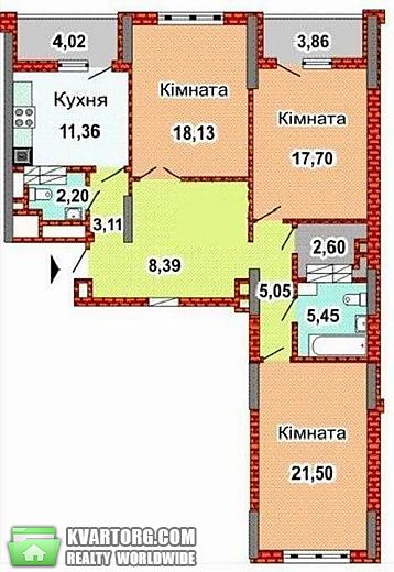 Sell 3-room apartment. Киев,  Навои пр — photo 3