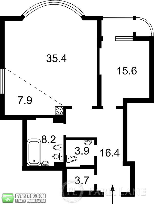 Sell 2-room apartment. Киев,  Барбюса — photo 2