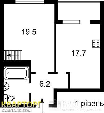 Sell 2-room apartment. Киев, Краснозвездный пр — photo 3